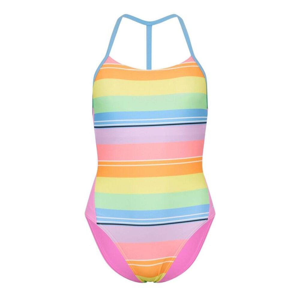 Zoggs Womens/Ladies Colour Block One Piece Bathing Suit / Multicolored